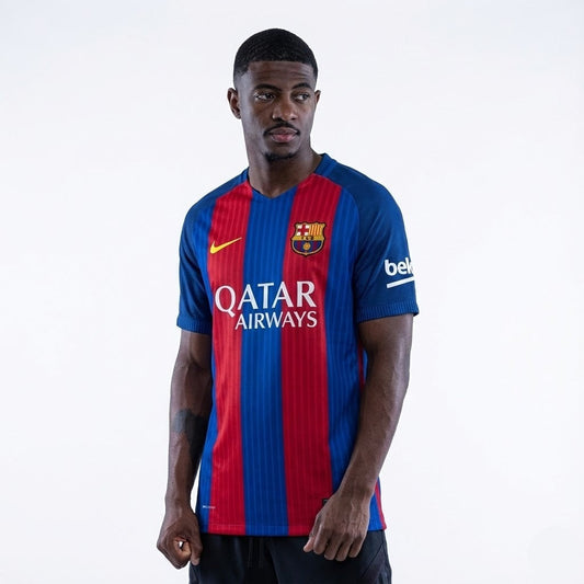 Camisa Barcelona Titular 16/17 - Versão Retrô