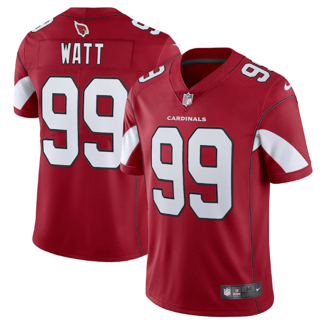 Camisa  Arizona Cardinals Vapor Limited Vermelha