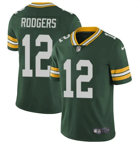 Camisa  Green Bay Packers Aaron Rodgers Vapor Limited Verde