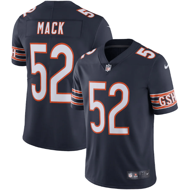 Camisa  Chicago Bears Vapor Limited Azul