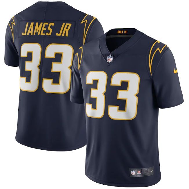 Camisa  Los Angeles Chargers Vapor Limited Azul Escuro