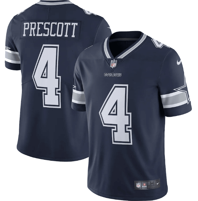 Camisa  Dallas Cowboys Vapor Limited Azul