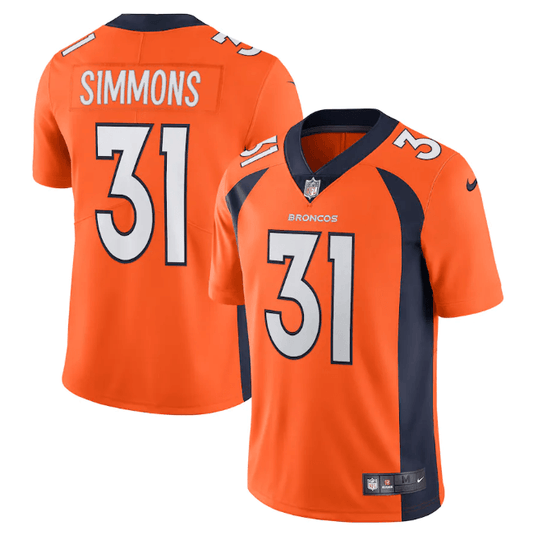 Camisa NFL Denver Broncos Vapor Limited Laranja