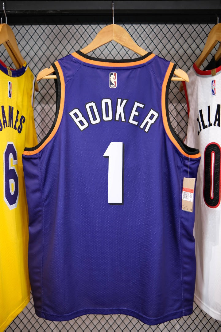 Regata  Phoenix Suns Classic Edition 22/23 Devin Booker Roxa