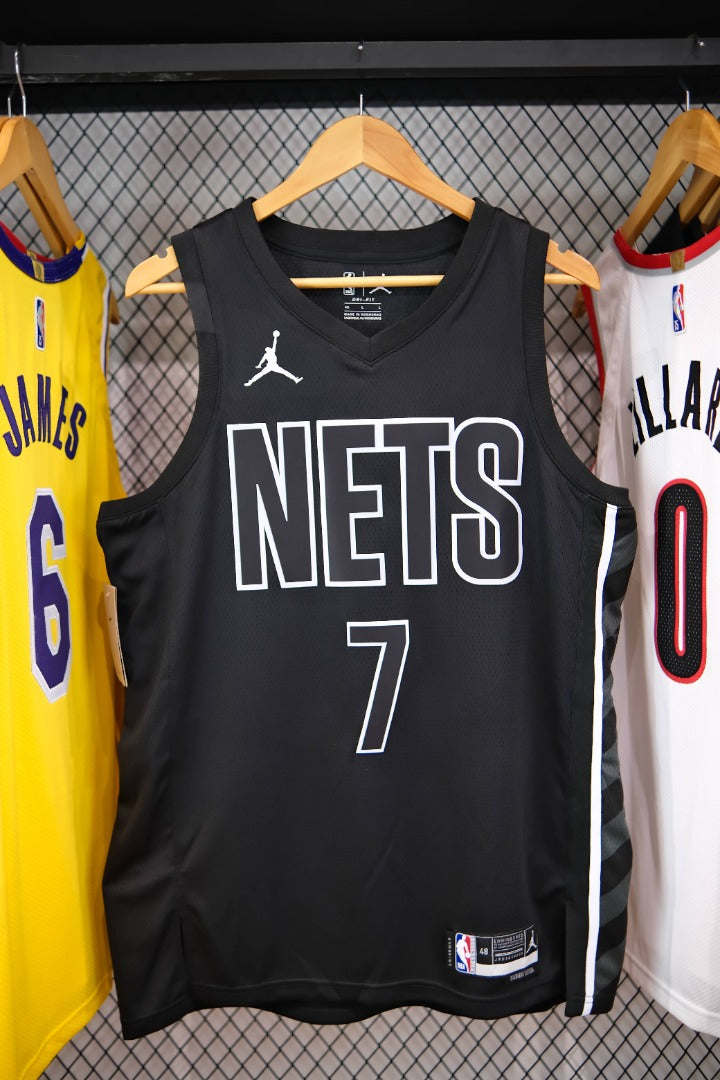 Regata  Brooklyn Nets Statement Edition 22/23 Kevin Durant Preta
