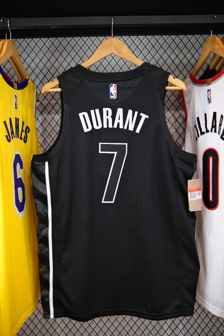 Regata  Brooklyn Nets Statement Edition 22/23 Kevin Durant Preta