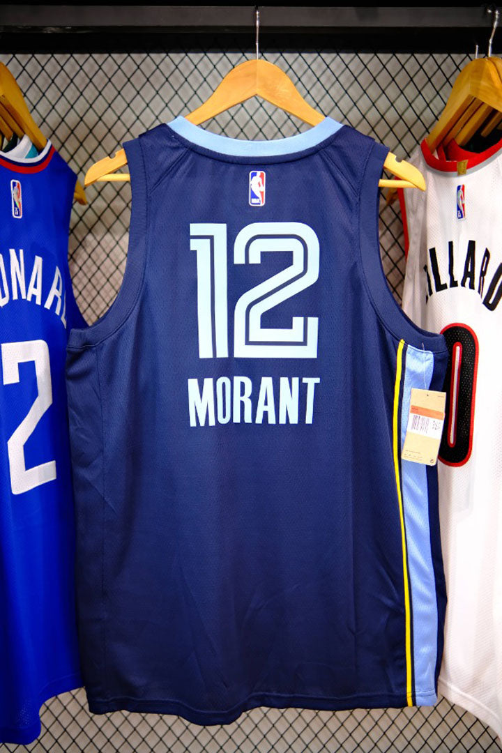 Regata  Memphis Grizzlies Icon Edition 24/25 Ja Morant Azul