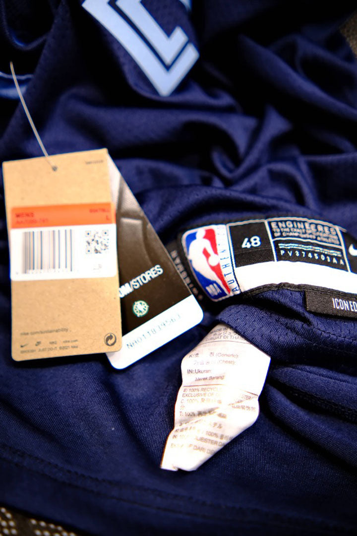 Regata  Memphis Grizzlies Icon Edition 24/25 Ja Morant Azul