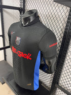 Camisa Barcelona x Travis Scott Cactus Jack Preta (Versão Jogador)