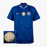 Camisa Chelsea I 25/26 Azul Masculina com Patch Campeão Mundial de Clubes