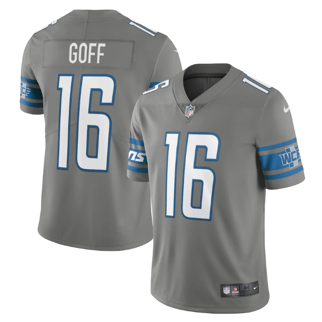 Camisa  Detroit Lions Vapor Limited Cinza