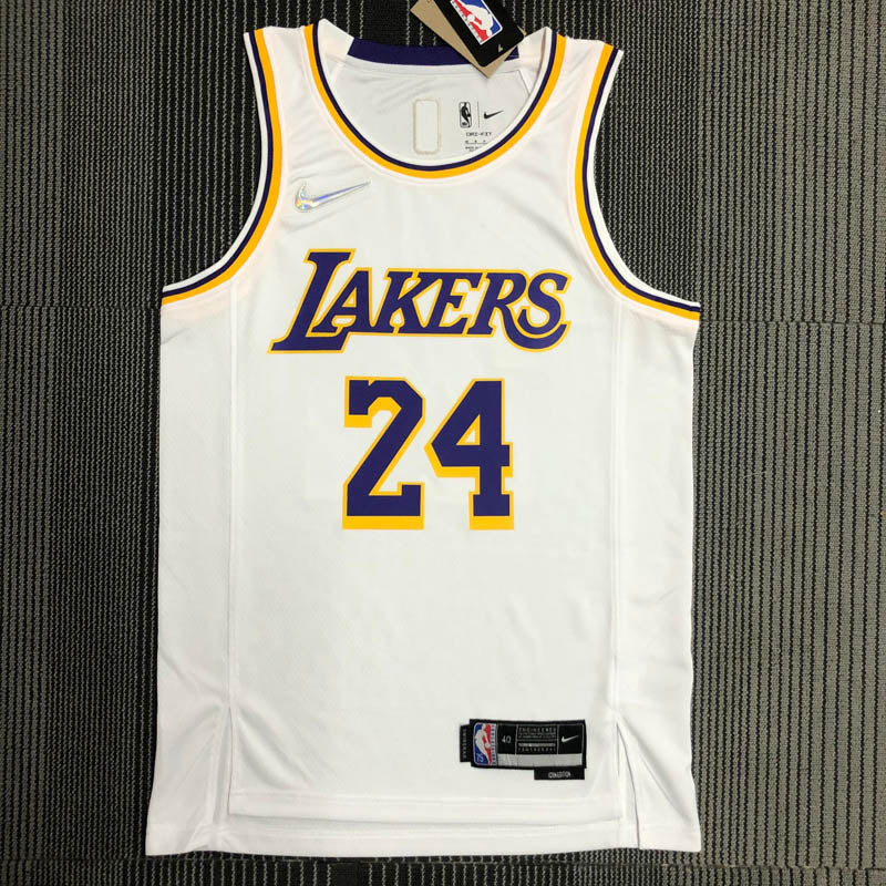 Regata Los Angeles Lakers Edição 75 anos Kobe Bryant 24 Branca