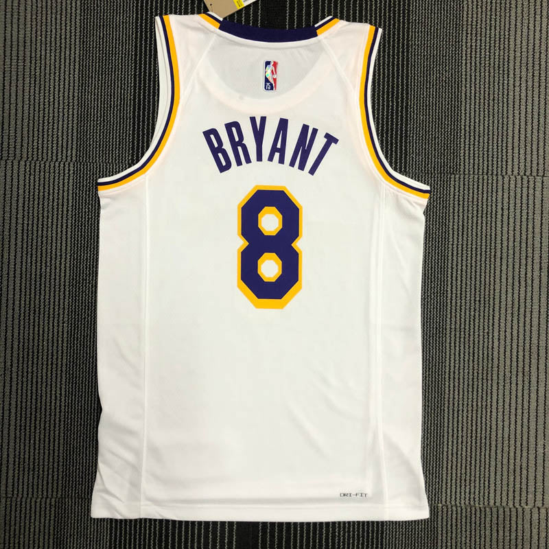 Regata Los Angeles Lakers Edição 75 anos Kobe Bryant 8 Branca
