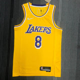 Regata Los Angeles Lakers Edição 75 anos Kobe Bryant 8 Amarela