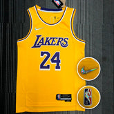 Regata Los Angeles Lakers Edição 75 anos Kobe Bryant 24 Amarela