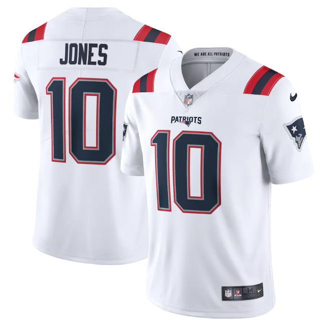Camisa  New England Patriots Vapor Limited Branca
