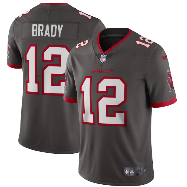 Camisa NFL Tampa Bay Buccaneers Vapor Limited Cinza