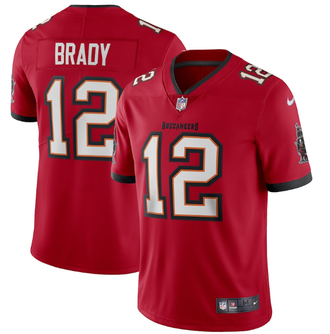 Camisa  Tampa Bay Buccaneers Vapor Limited Vermelha