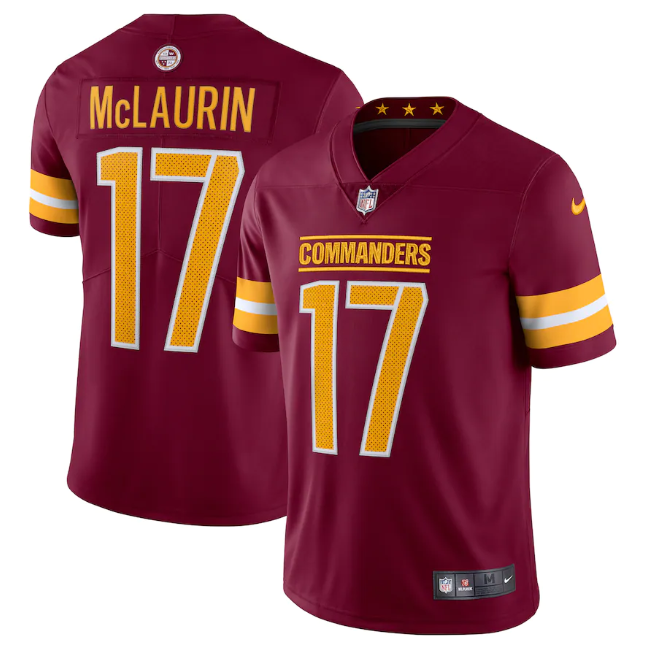 Camisa  Washington Commanders Vapor Limited Vermelha