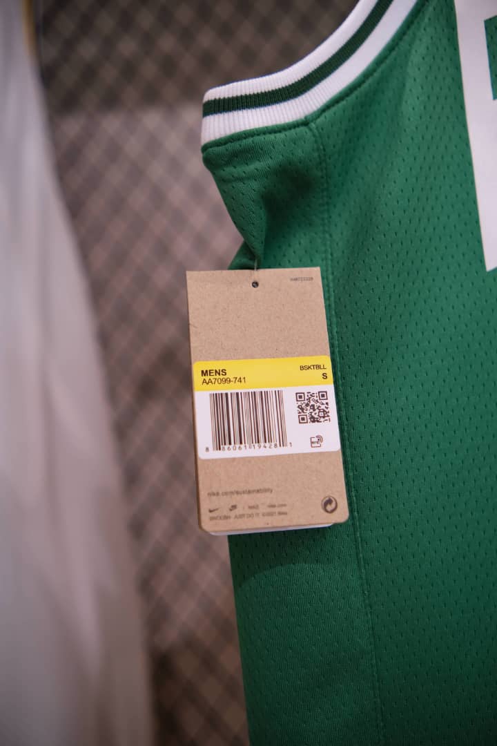 Regata  Boston Celtics Edição 75 anos 21/22 Jayson Tatum Verde