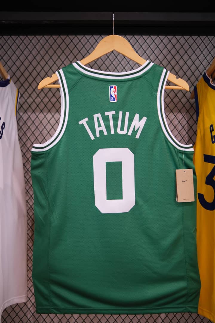 Regata  Boston Celtics Edição 75 anos 21/22 Jayson Tatum Verde