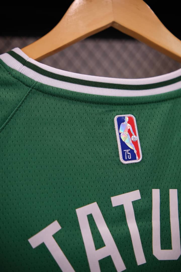Regata  Boston Celtics Edição 75 anos 21/22 Jayson Tatum Verde