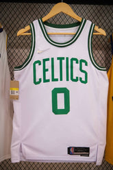 Regata  Boston Celtics Edição 75 anos 21/22 Jayson Tatum Branca