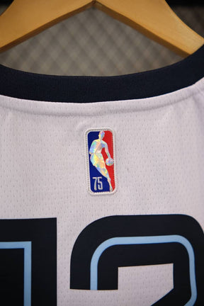 Regata  Memphis Grizzlies Association Edição 75 anos Ja Morant Branca