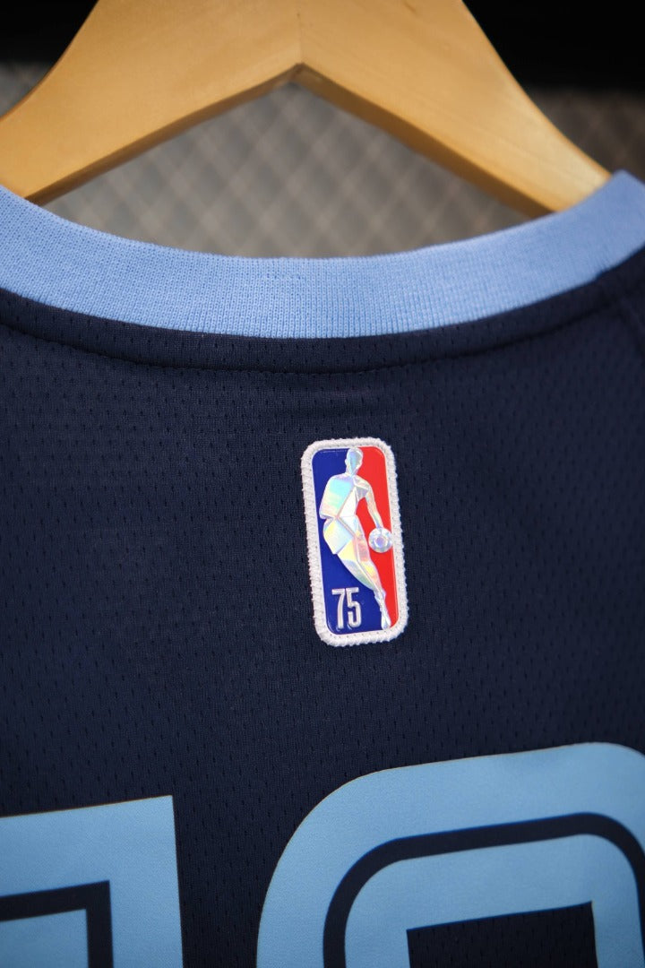 Regata  Memphis Grizzlies Icon Edição 75 anos Ja Morant Azul