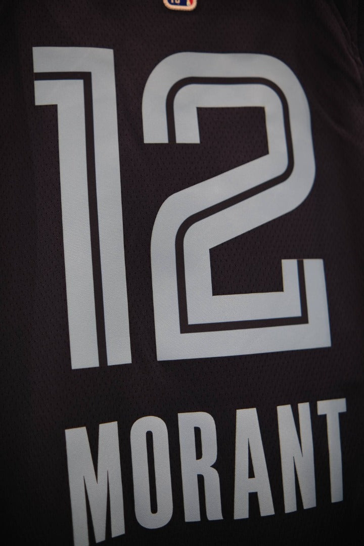 Regata  Memphis Grizzlies Icon Edição 75 anos Ja Morant Azul