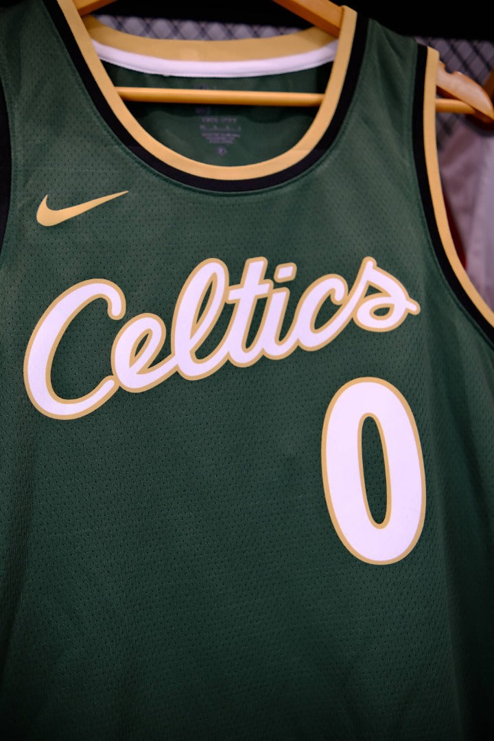 Regata  Boston Celtics City Edition 22/23 Jayson Tatum Verde