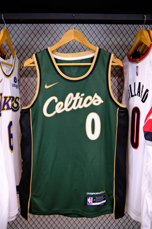 Regata  Boston Celtics City Edition 22/23 Jayson Tatum Verde