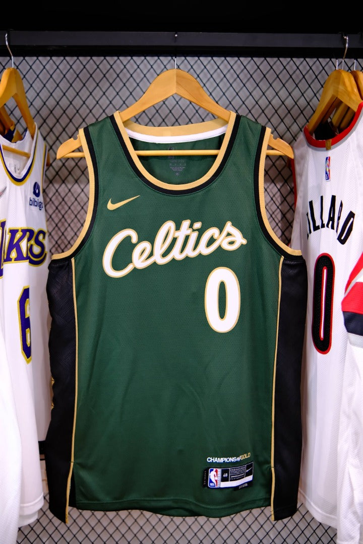 Regata  Boston Celtics City Edition 22/23 Jayson Tatum Verde