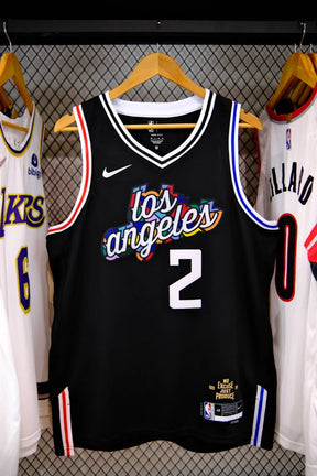 Regata  Los Angeles Clippers City Edition 22/23 Kawhi Leonard Preta