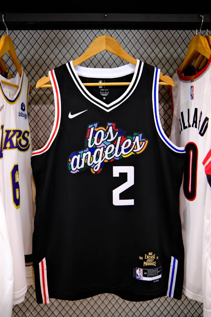 Regata  Los Angeles Clippers City Edition 22/23 Kawhi Leonard Preta