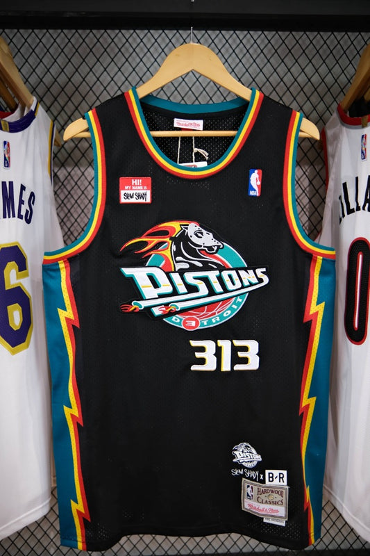 Regata Detroit Pistons Mitchell & Ness x Eminem Slim Shady