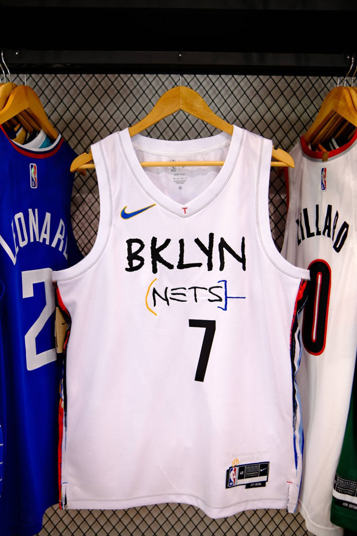 Regata  Brooklyn Nets City Edition 22/23 Kevin Durant Branca