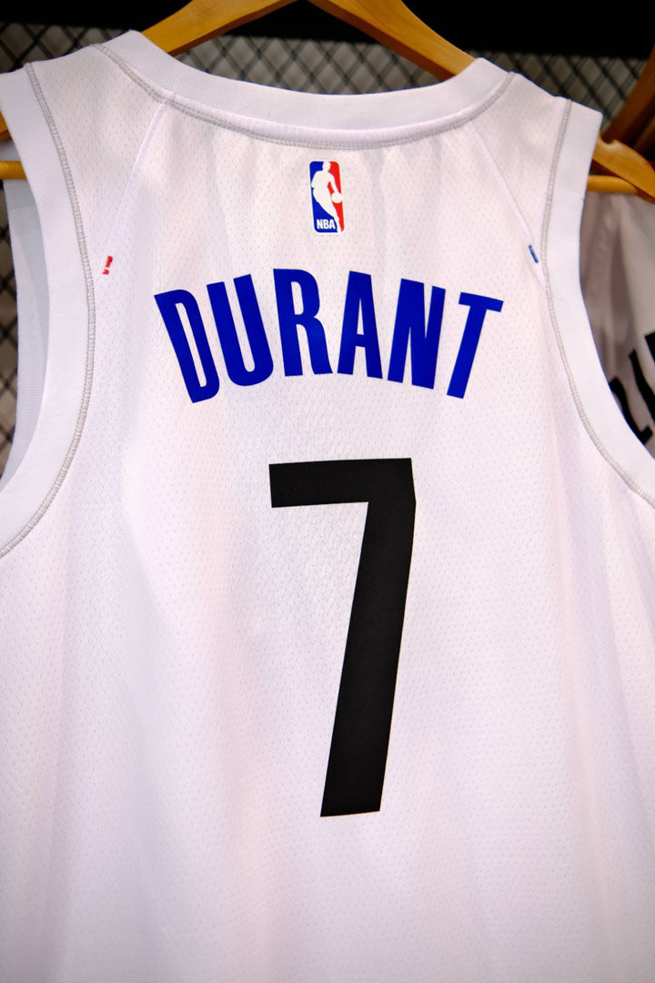 Regata  Brooklyn Nets City Edition 22/23 Kevin Durant Branca