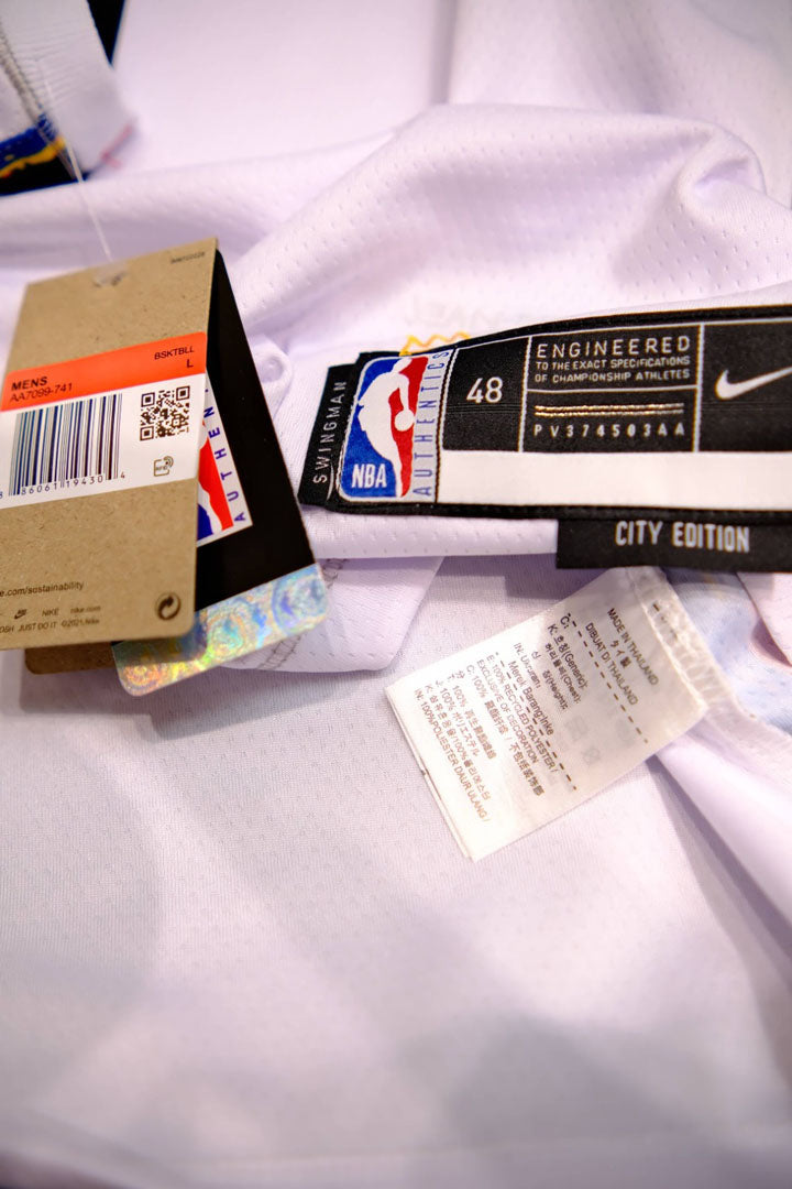 Regata  Brooklyn Nets City Edition 22/23 Kevin Durant Branca