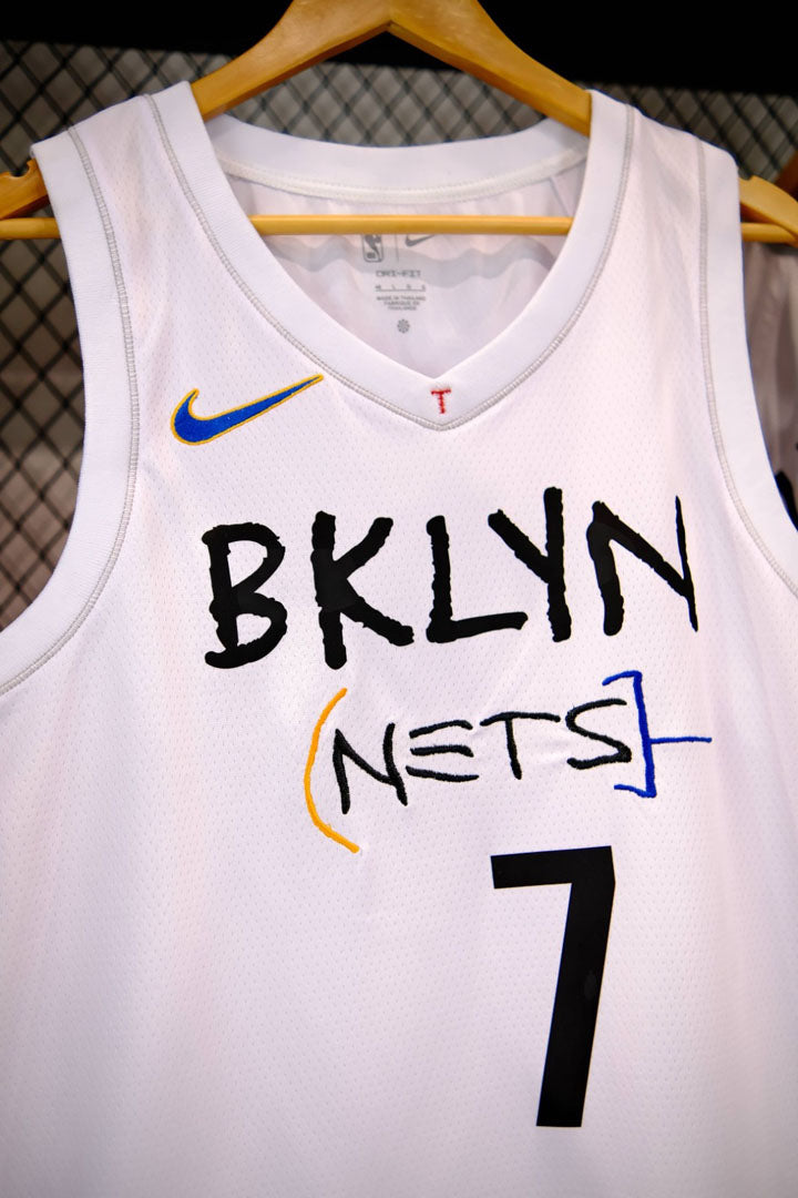 Regata  Brooklyn Nets City Edition 22/23 Kevin Durant Branca