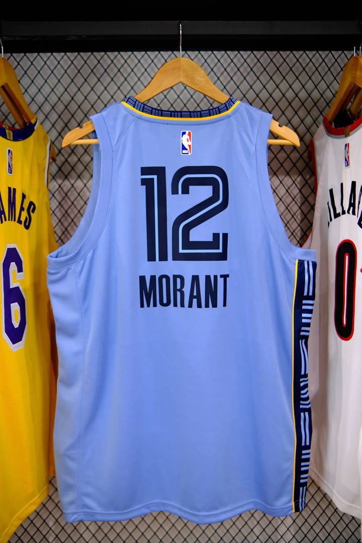 Regata  Memphis Grizzlies Statement Edition Ja Morant Azul