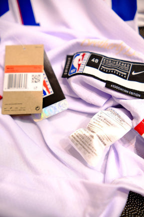 Regata  Philadelphia 76ers Association Edition 24/25 Joel Embiid Branca