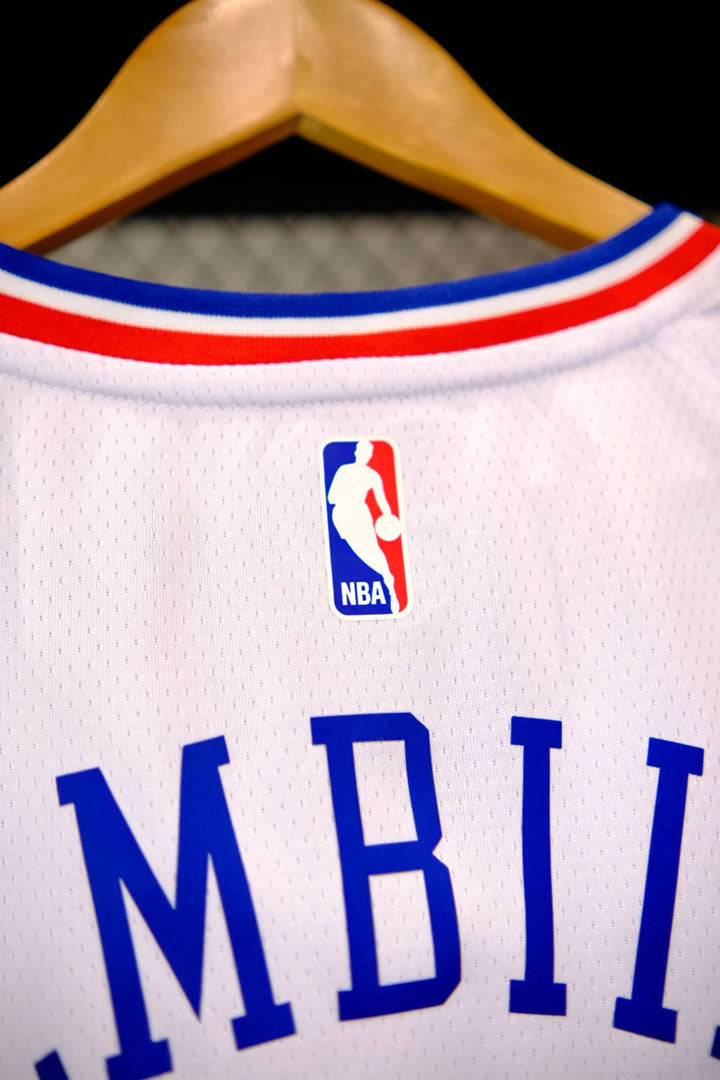 Regata  Philadelphia 76ers Association Edition 24/25 Joel Embiid Branca