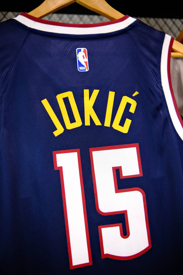 Regata  Denver Nuggets Icon Edition 24/25 Nikola Jokic Azul