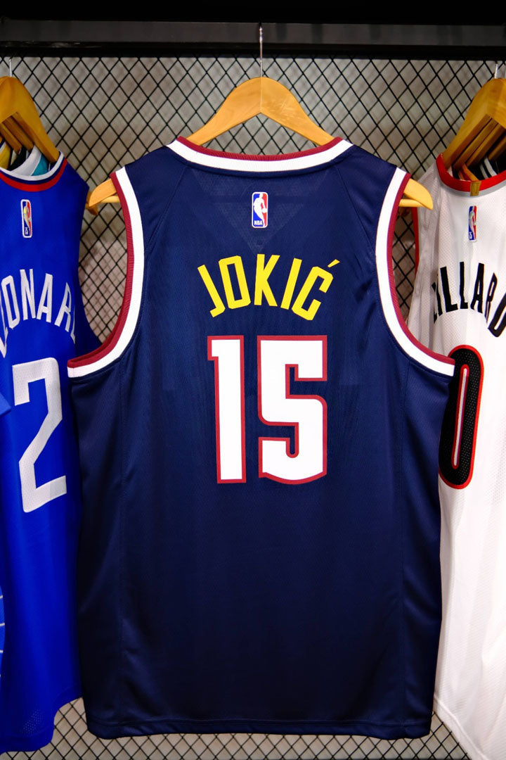 Regata  Denver Nuggets Icon Edition 24/25 Nikola Jokic Azul
