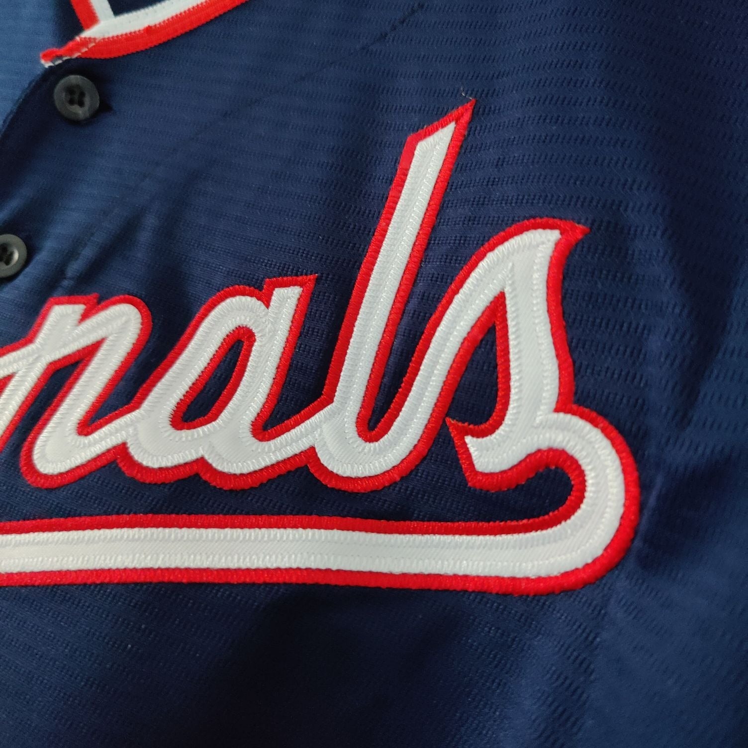 Camisa MLB Washington Nationals Azul Torcedor