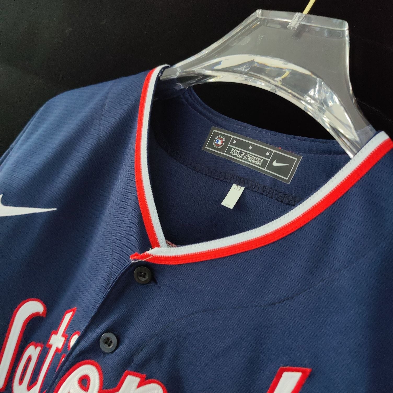 Camisa MLB Washington Nationals Azul Torcedor