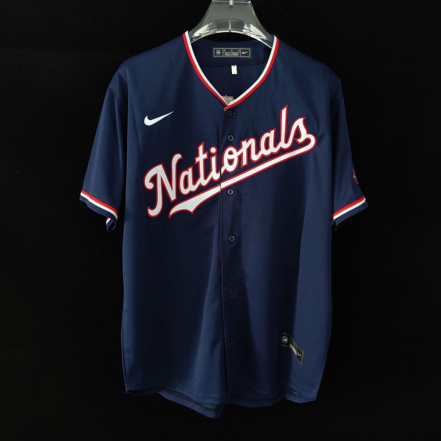 Camisa MLB Washington Nationals Azul Torcedor