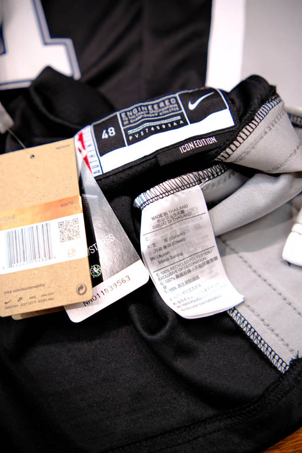 Regata  San Antonio Spurs 24/25 Victor Wembanyama Preta