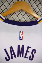 Regata  Los Angeles Lakers Association Edition 24/25 LeBron James 23 Branca